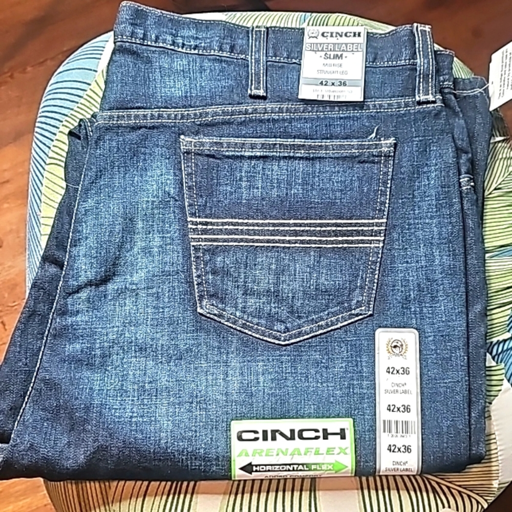 Cinch Silver Label Arenaflex Jeans NWT